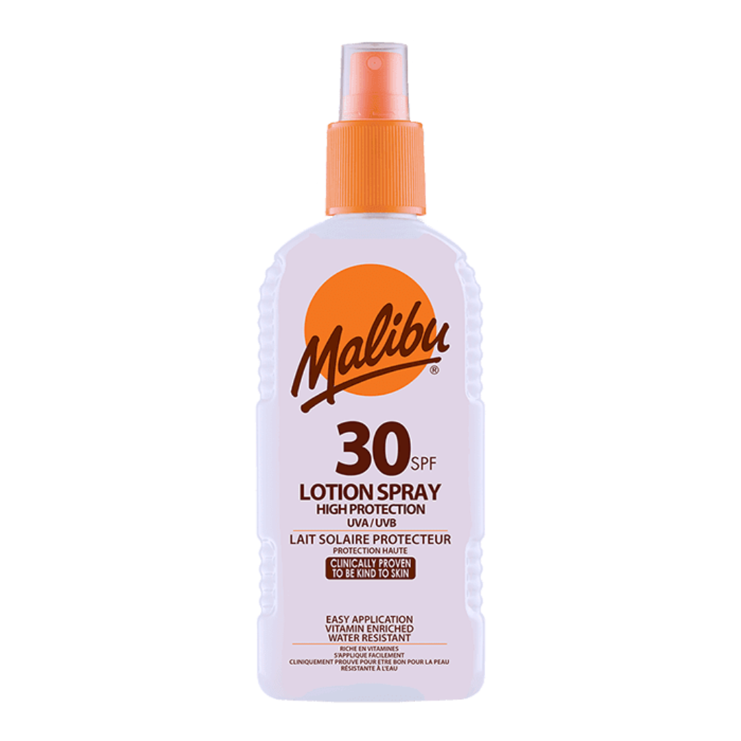 Malibu 200ml SPF 30 Sun Spray