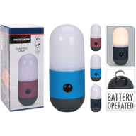 Pill Design Camping Lantern With Hanging Hook