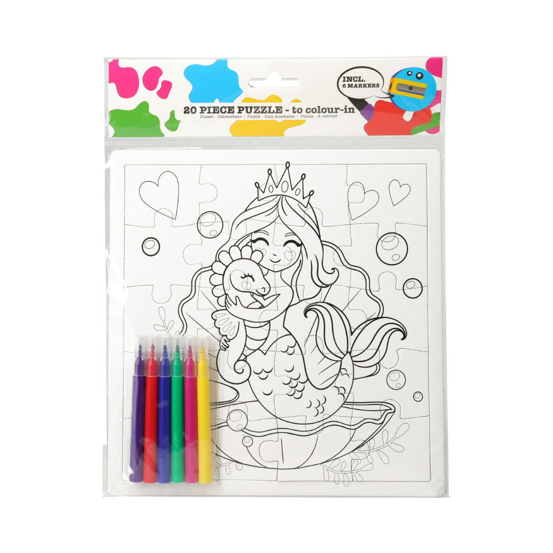 Colour Your Own Puzzle