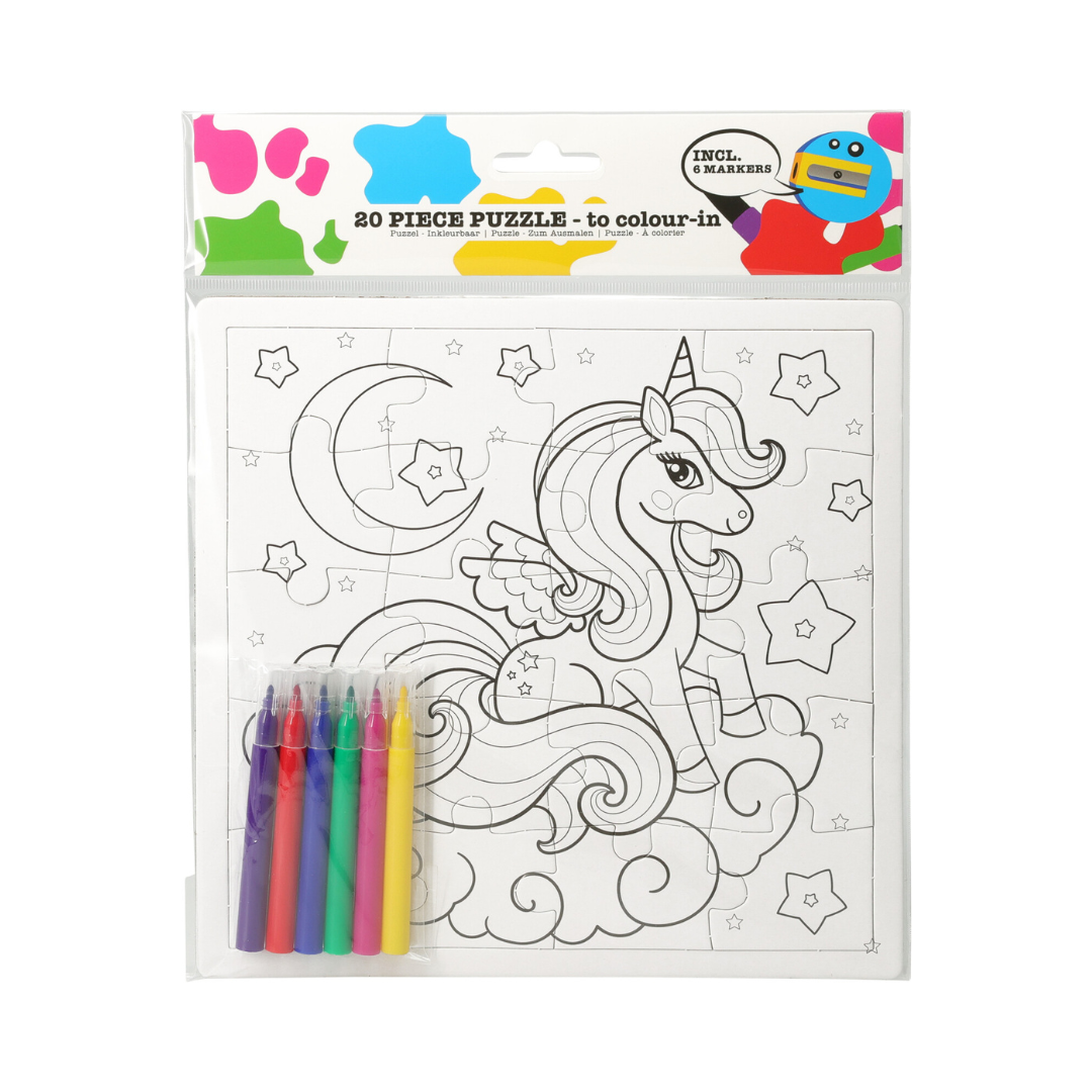 Colour Your Own Puzzle