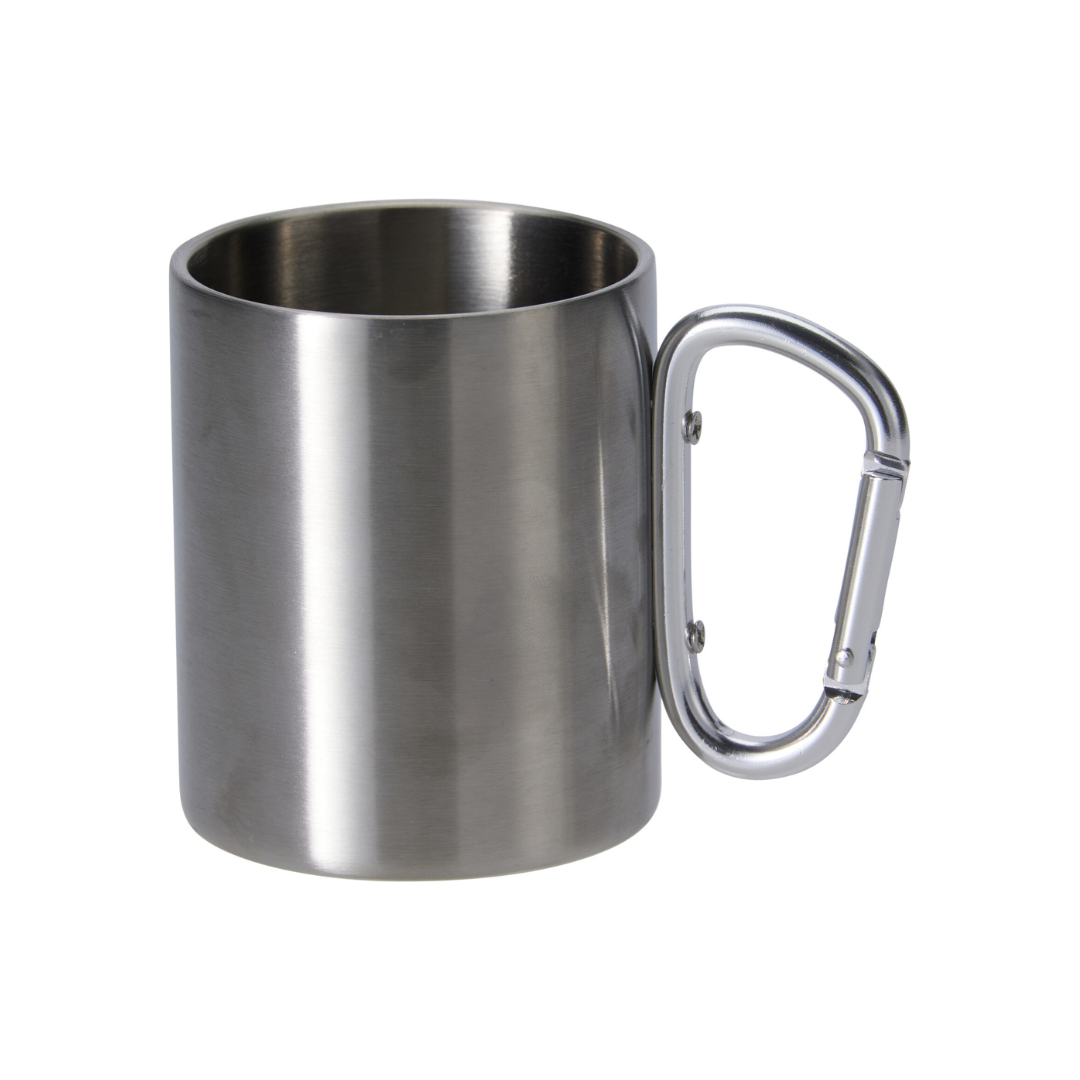 Stainless Steel Carabiner Mug
