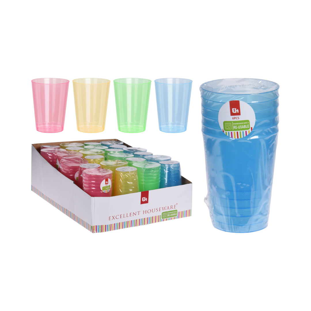 Picnic Cup - 6pc Set (280ml)