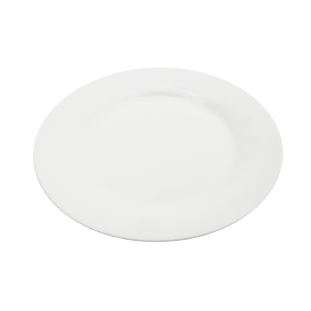 19cm White Porcelain Side Plate