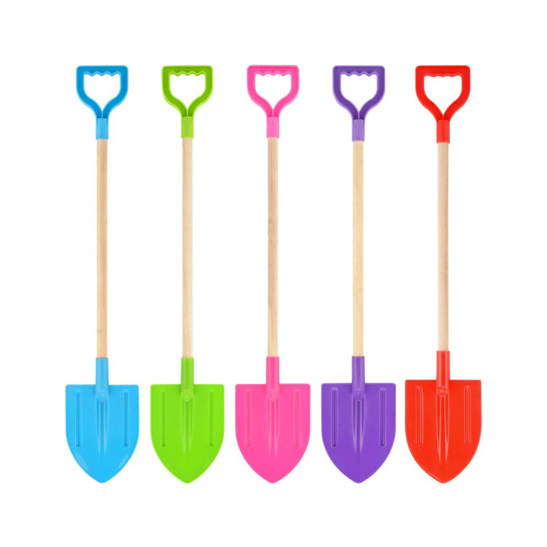 29" Beach Spade With Wooden Shaft