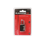 3 Digit Black Combination Padlock