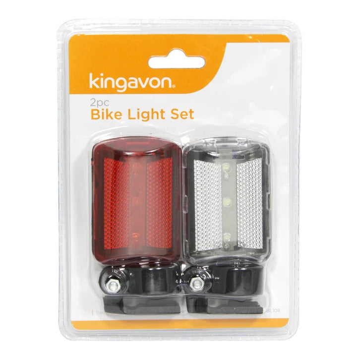 Kingavon 2pc Bike Light Set