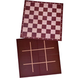 3 in 1 Classic Game Set - Chess / Draughts / Noughts & Crosses