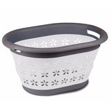 Collapsible Laundry Basket - Assorted Colours