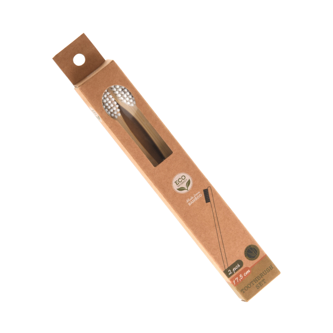 Bamboo Toothbrush 2pk