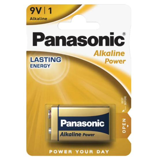 Panasonic 9V Alkaline Power Battery