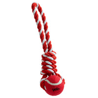 Dog Tennis Ball With Tug Rope