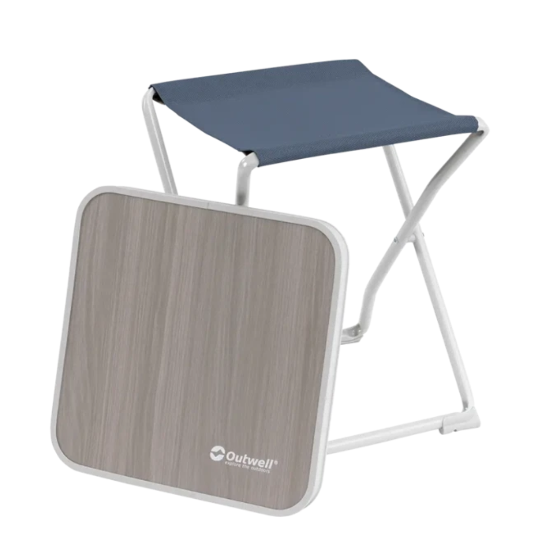 Outwell Baffin Stool & Table Ocean Blue