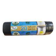 Heavy Duty Bin Bags (50L Pack of 20)