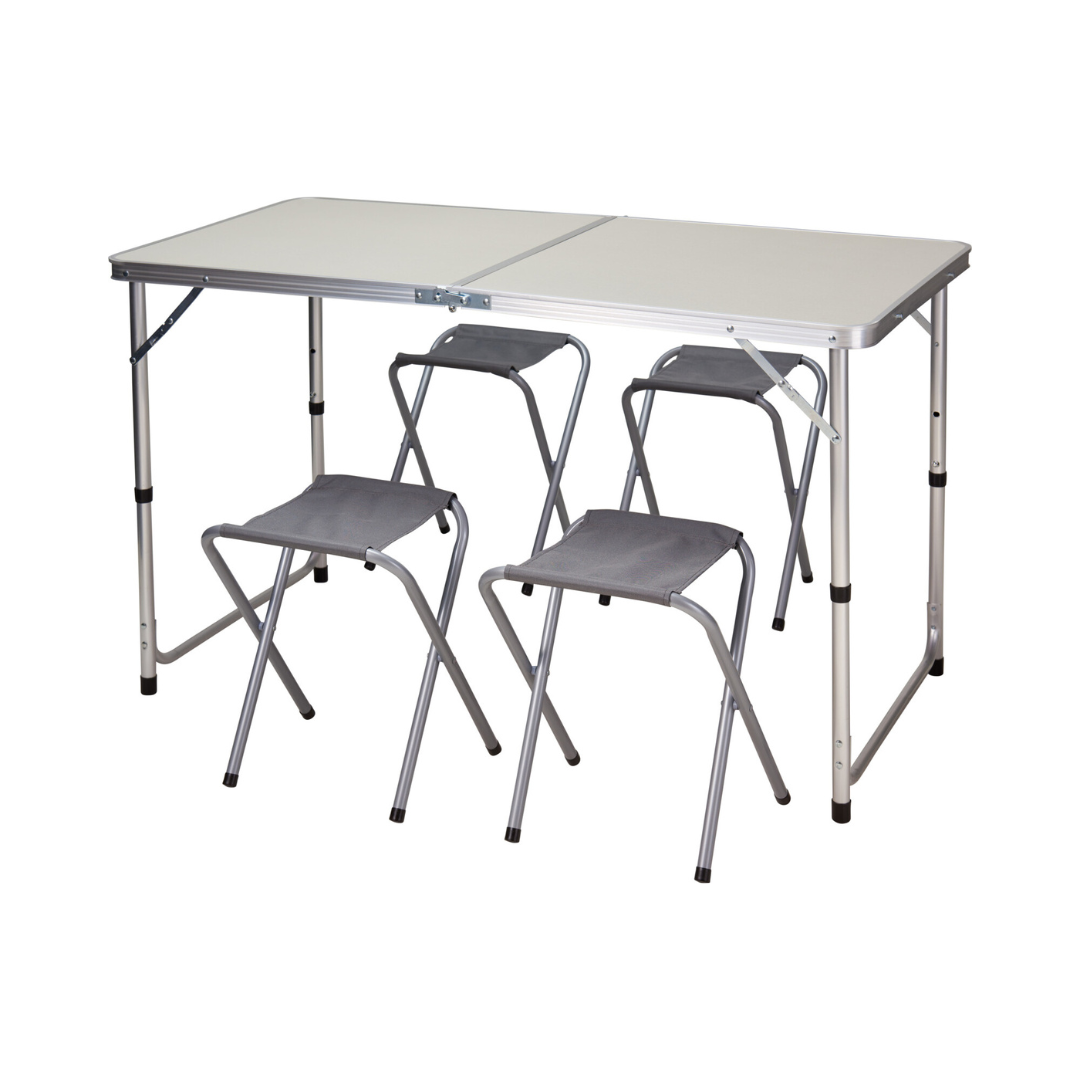 Camp Table & Seats Set
