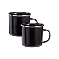 Redcliffs Enamel Camping Mugs