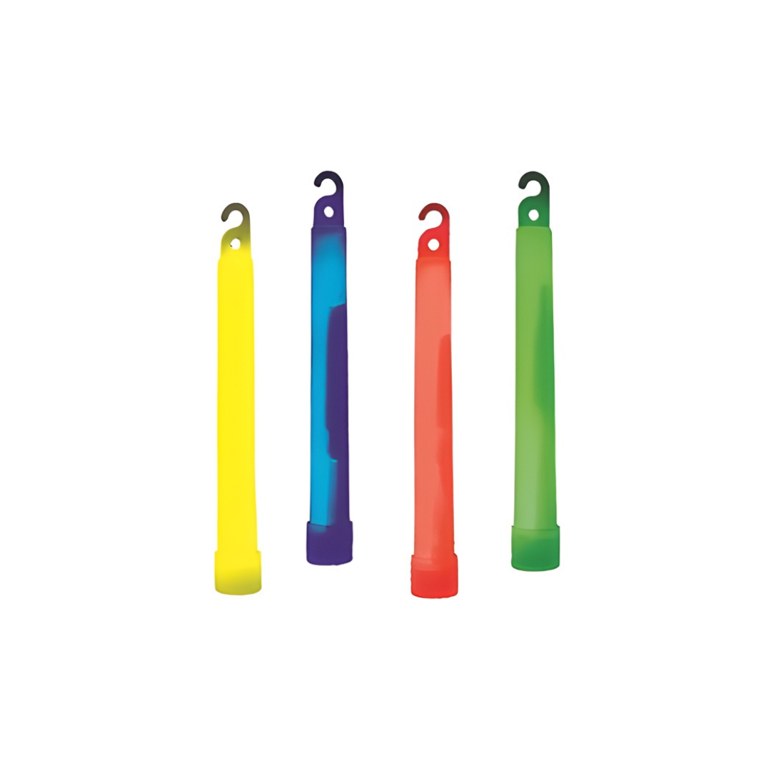 Get rid 6" Survival Snap Light Individual - Assorted Colours Red/Yellow/Green/Blue