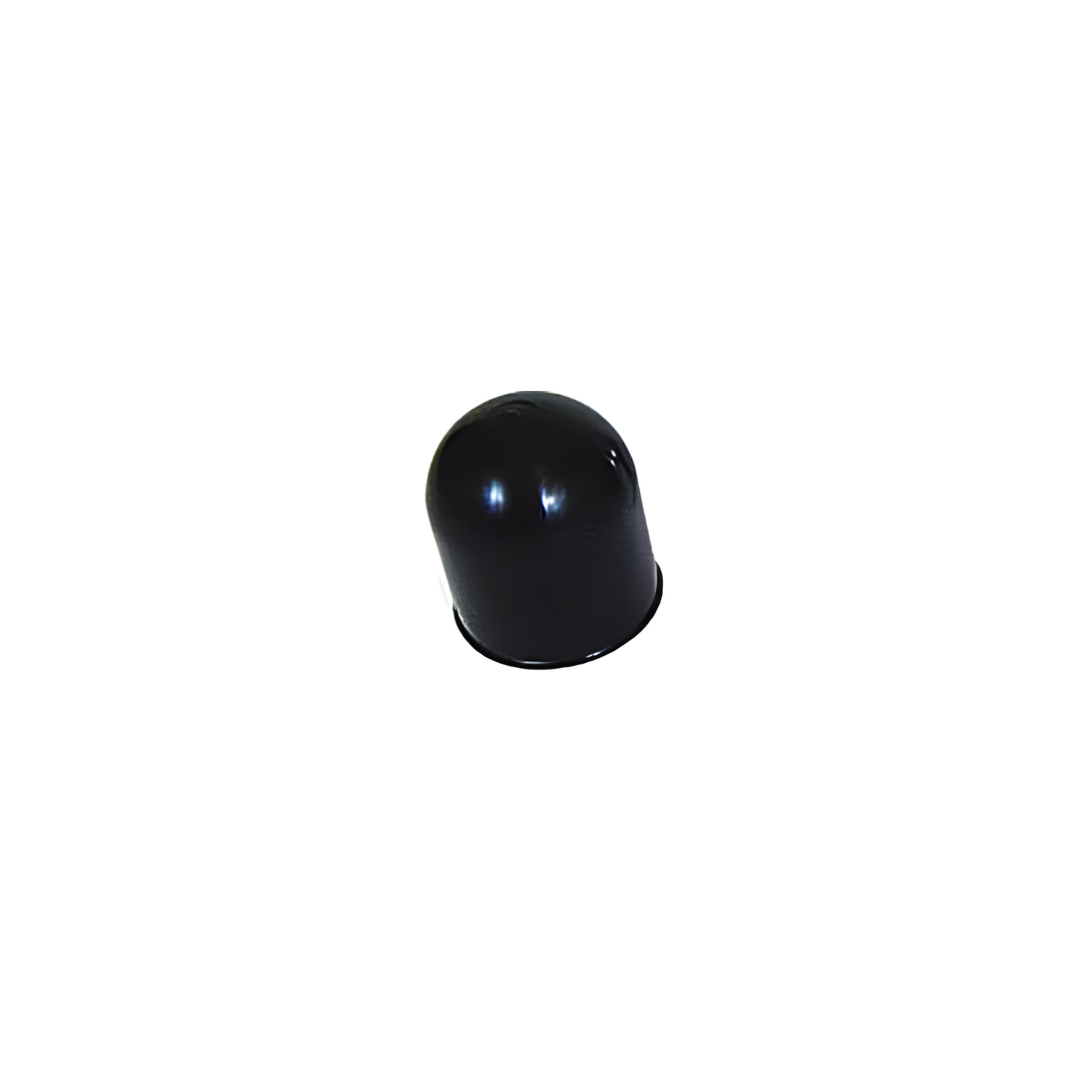 50mm towball cover, black, plastic