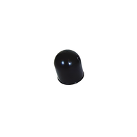 50mm towball cover, black, plastic