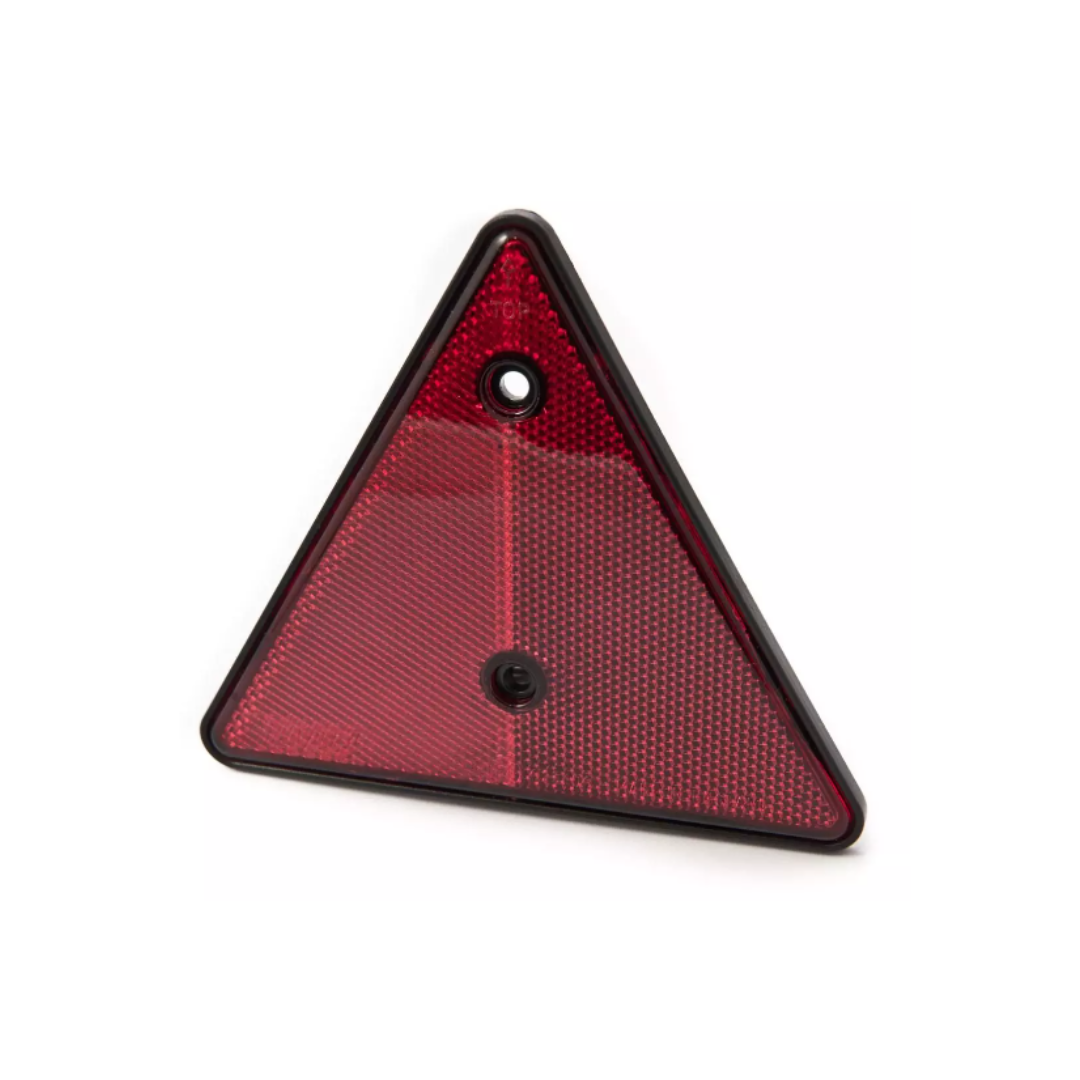 Red Triangle Reflector