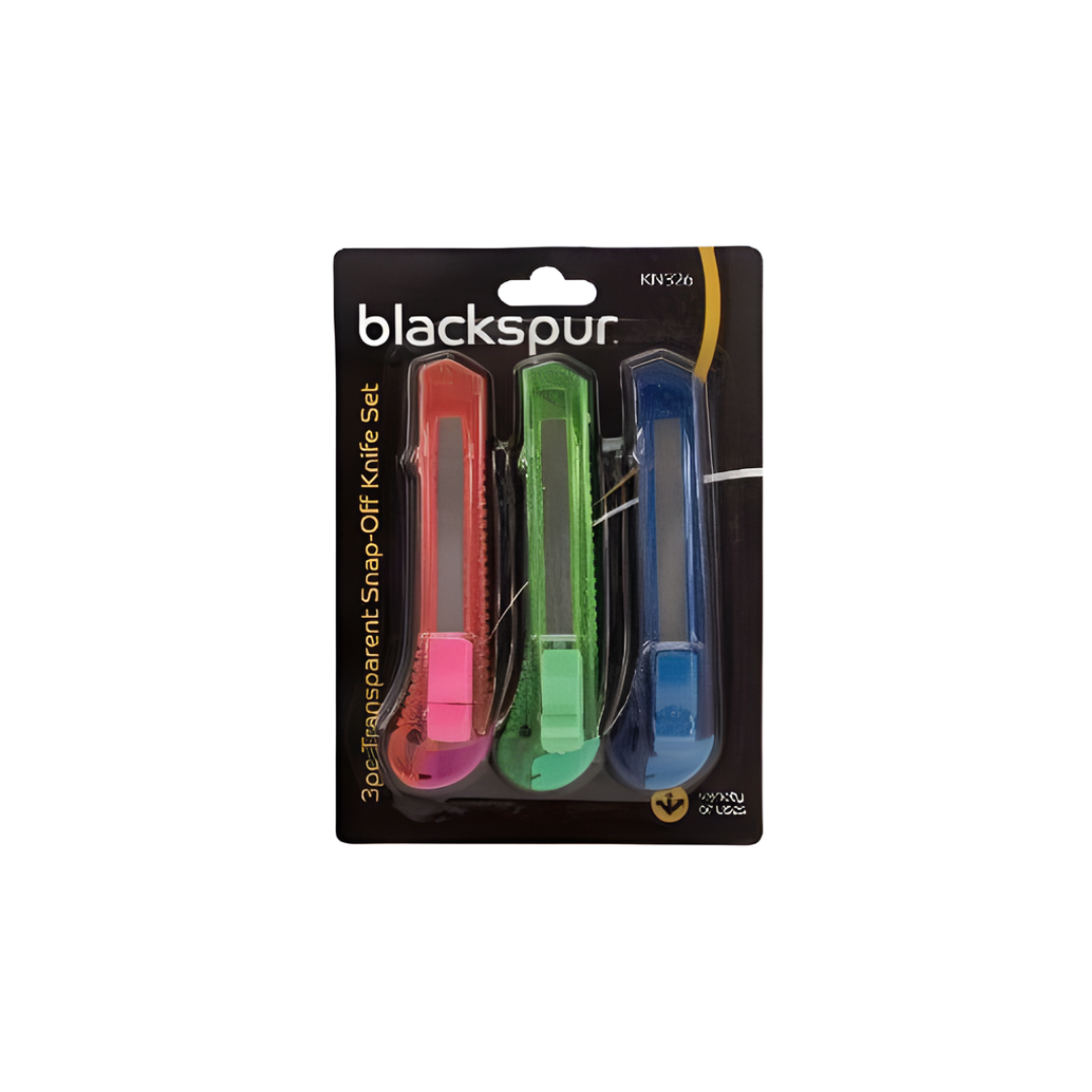 Snap-off Knife Set - Pack of 3