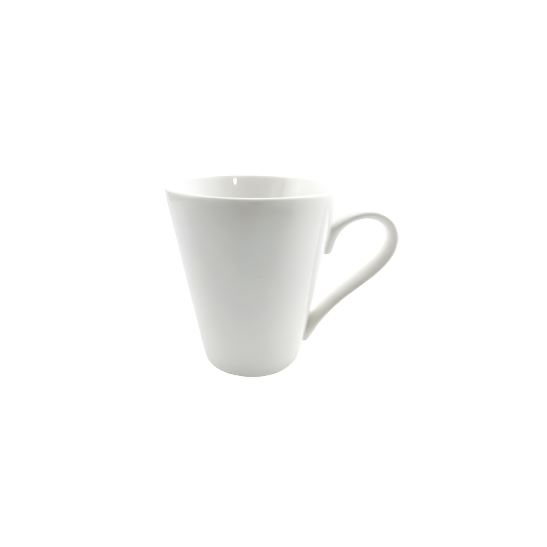 Mug White Porcelain 12oz/340m