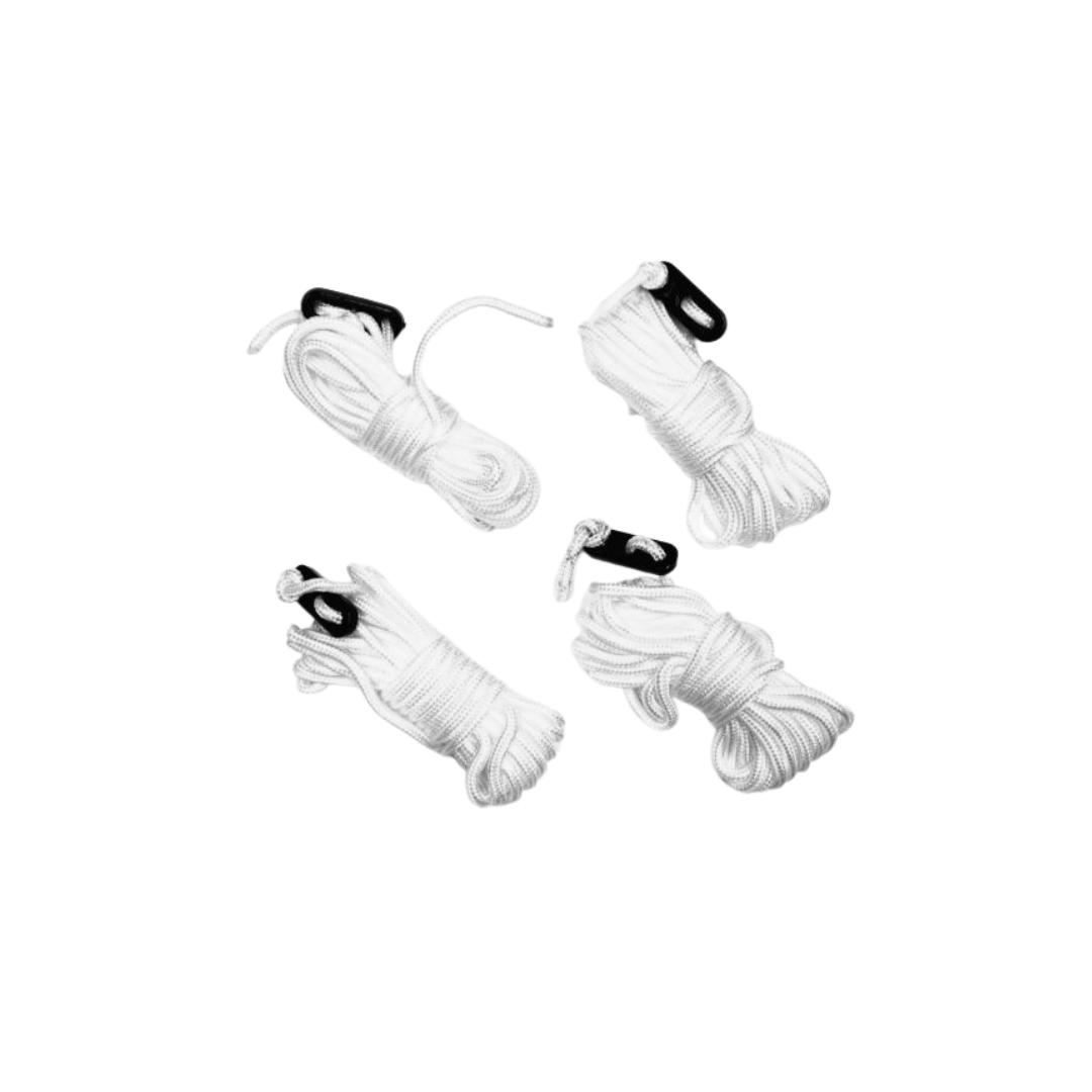 4m White Guyline & Runners