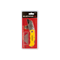 Lock Back Utility Knife With ABS Handle & 5 Blades