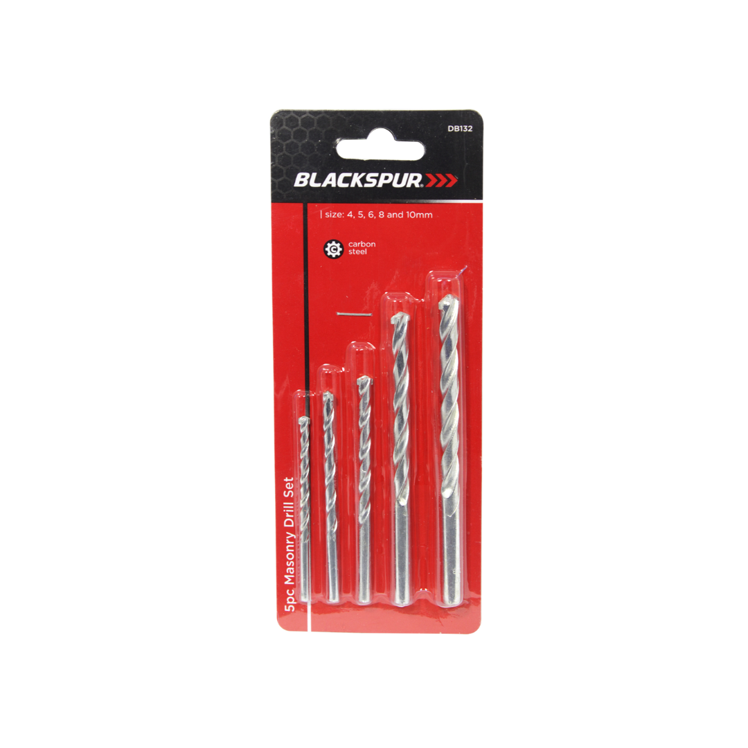 5 Piece Masonry Drill Set