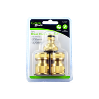 Brass Tap Connector Set - 3 Piece