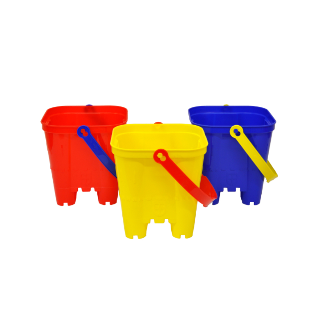 Beach Bucket Castle (Assorted Colours)