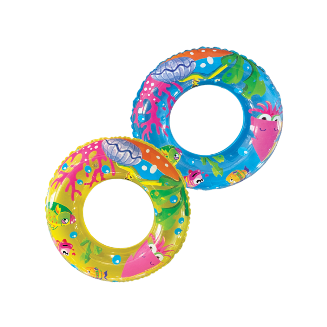 Swim Ring Seas Fish (Assorted Colours)