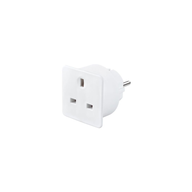 European Travel adaptor - UK to European Schuko