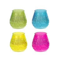 Citronella Candle in Colourful Jar