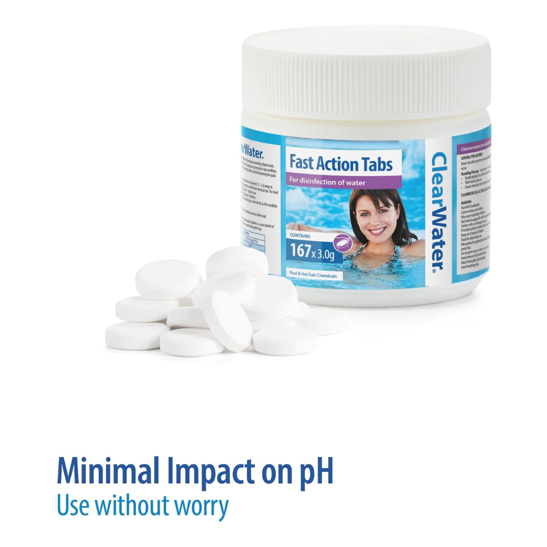 Clearwater Fast Action Tabs (167 x 3g)