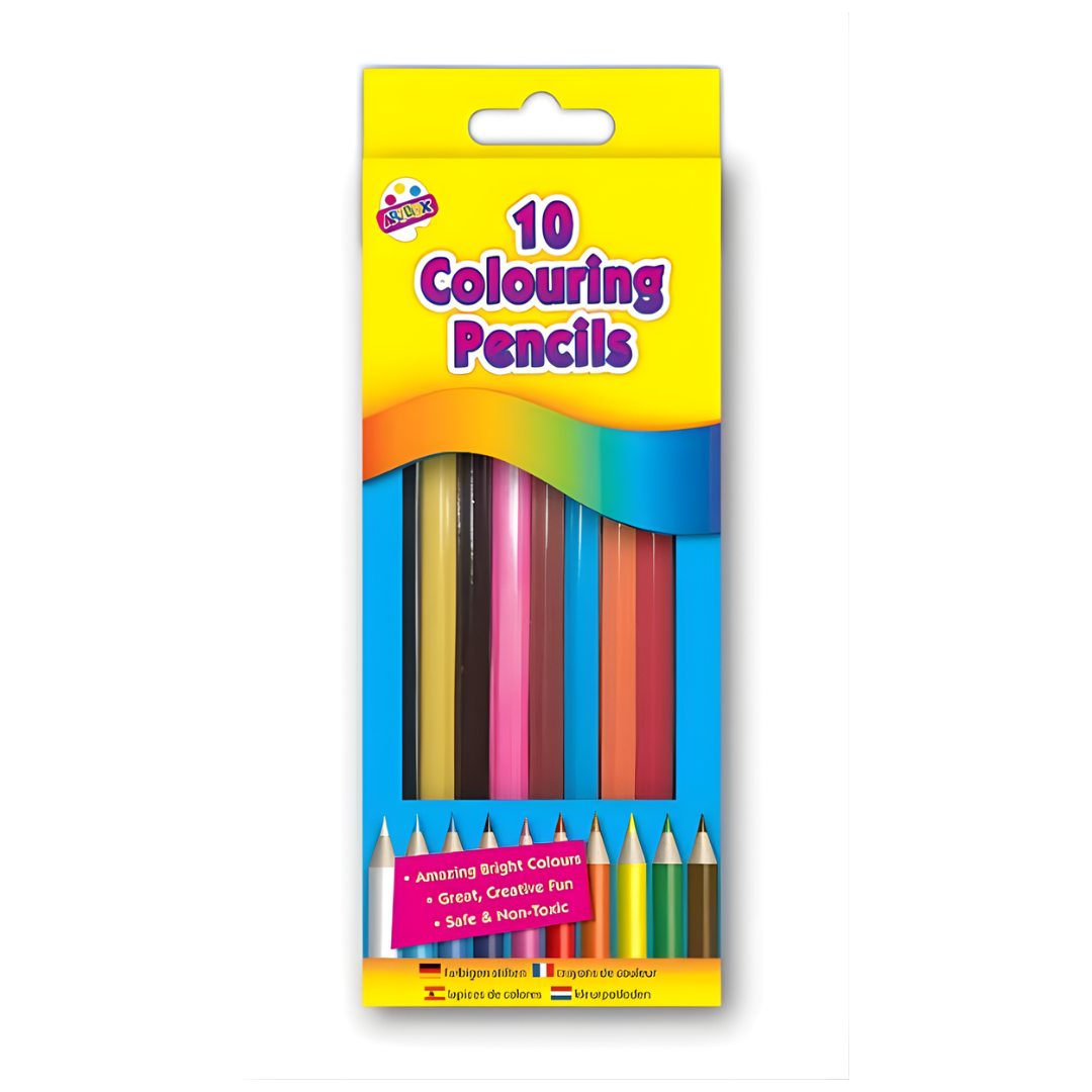 Tallon 10 Full Size Colouring Pencils
