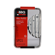 Aluminium BBQ Grill Plates 5pk