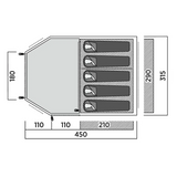Easy Camp Hidra 5 Tent