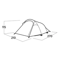 Easy Camp Reindal 3 Tent