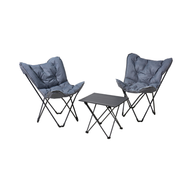 Butterfly Chairs and Table Set