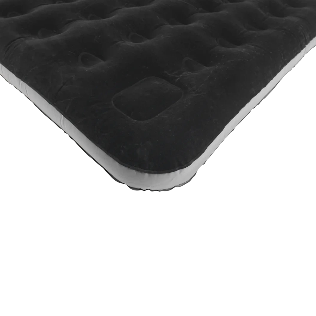 Outwell Classic Flock Double Air Bed w/ Pillow and Pump
