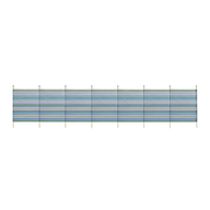 Tall Green Stripe 8 Pole Windbreak