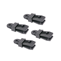 Groundsheet To Peg Clamps (Pack of 4)