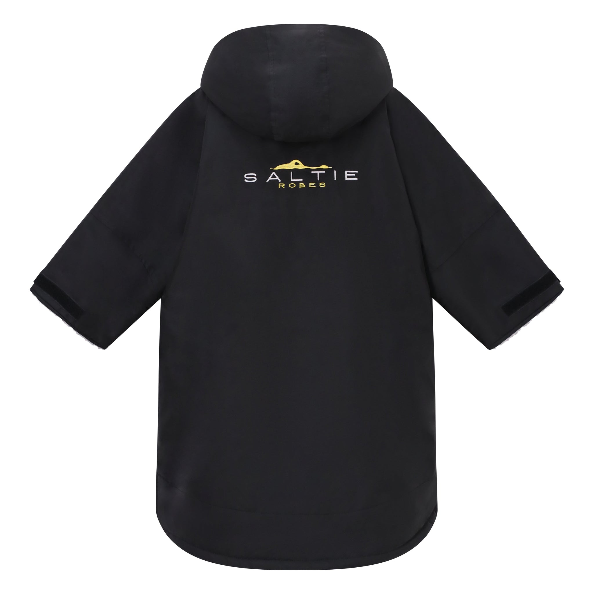 Saltie Junior Changing Robe - Black/Grey