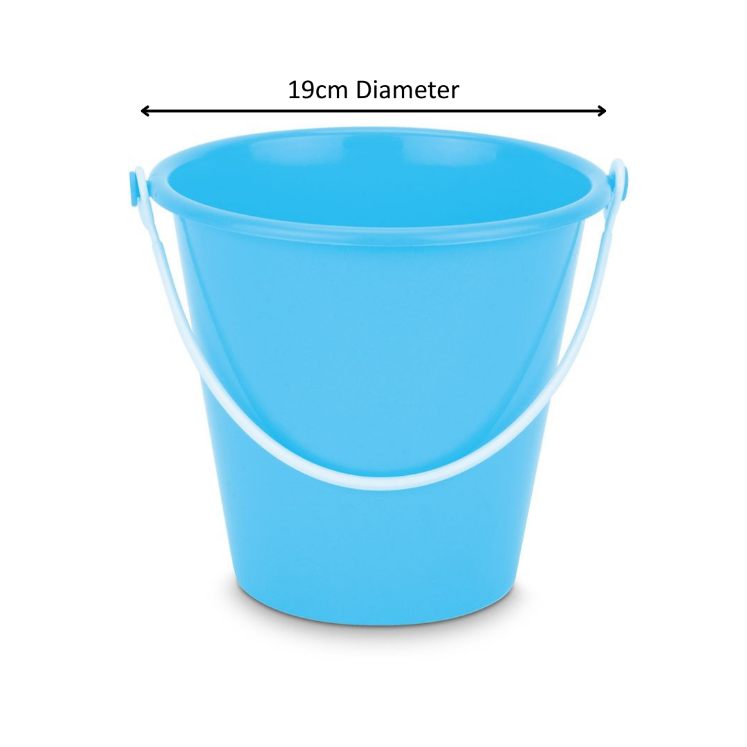 Large Round Beach Bucket
