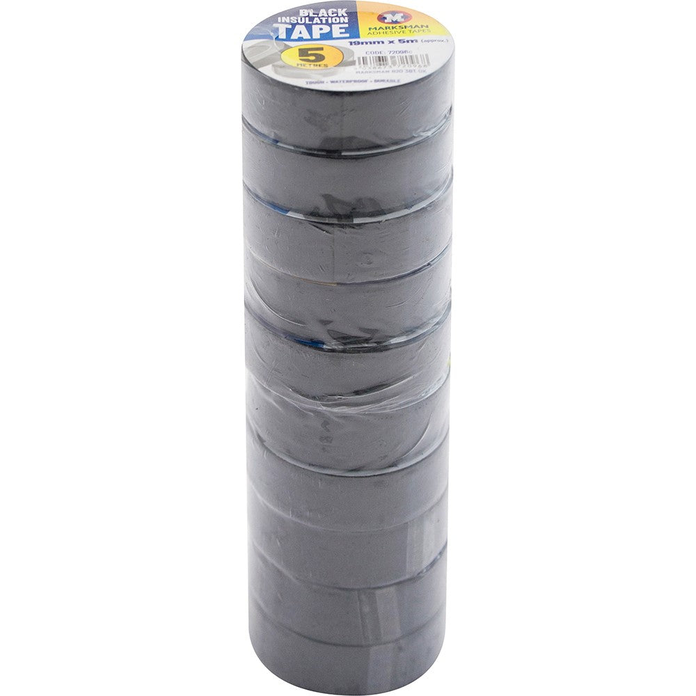 PVC Insulation Tape 5m (Pack of 10)