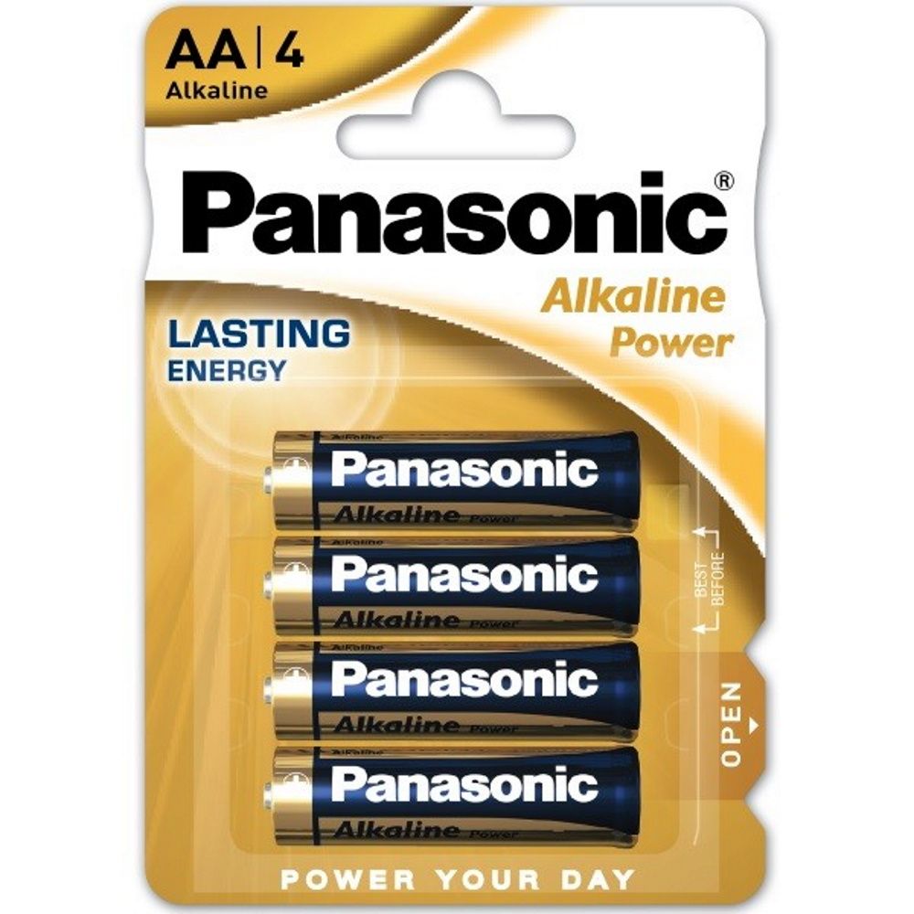 Panasonic AA Alkaline Batteries