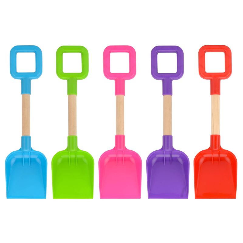 14" Beach Spade With Wooden Shaft