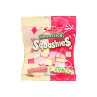Swizzels Squashies 120G Rhubarb & Custard