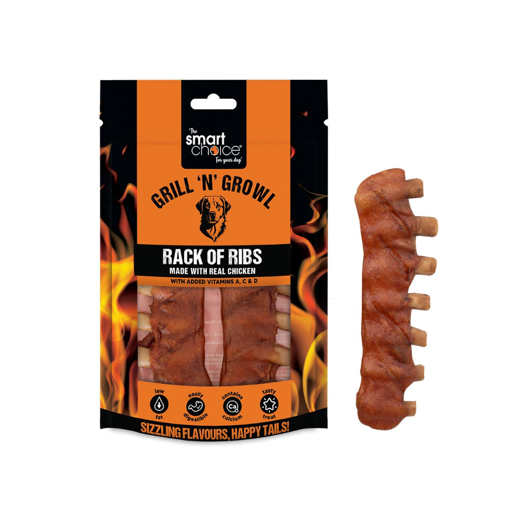 Grill 'n' Growl Rack of Ribs Treat