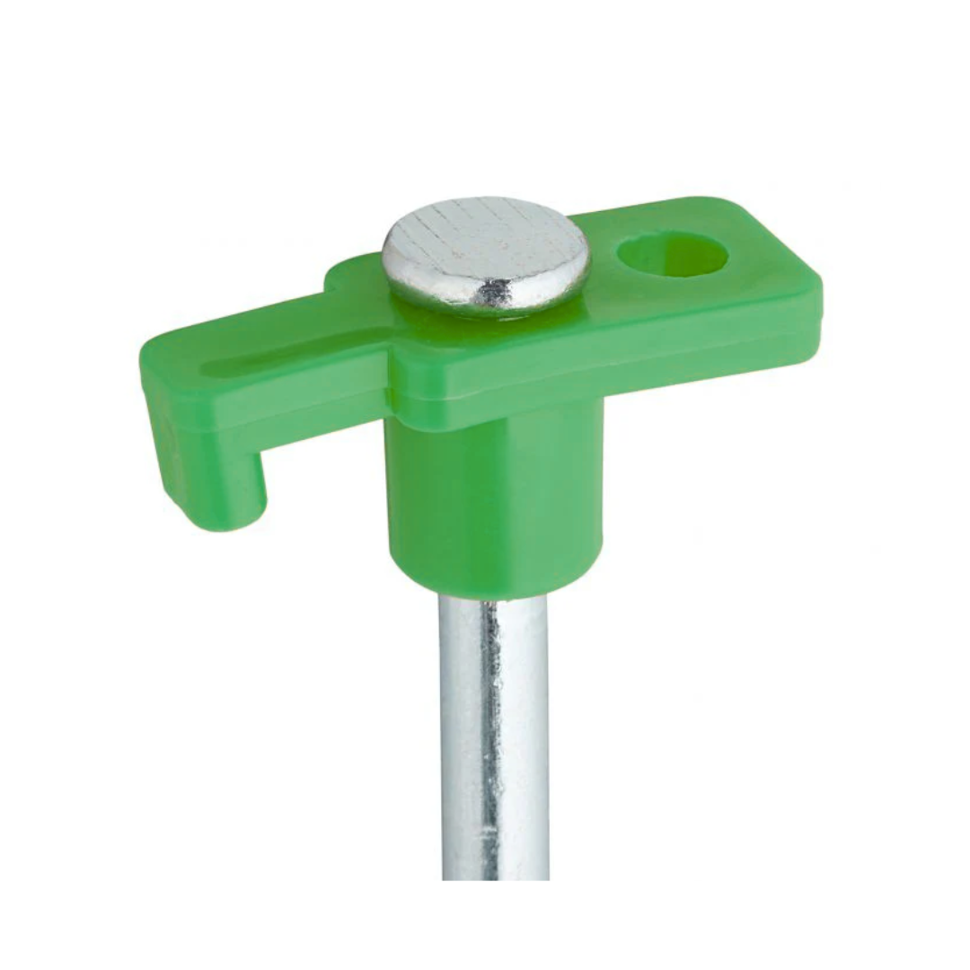 9" Rock Pegs (Green Top)